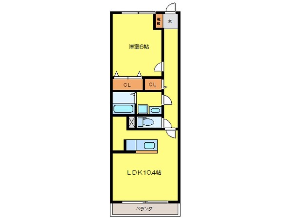 ナリッシュの物件間取画像